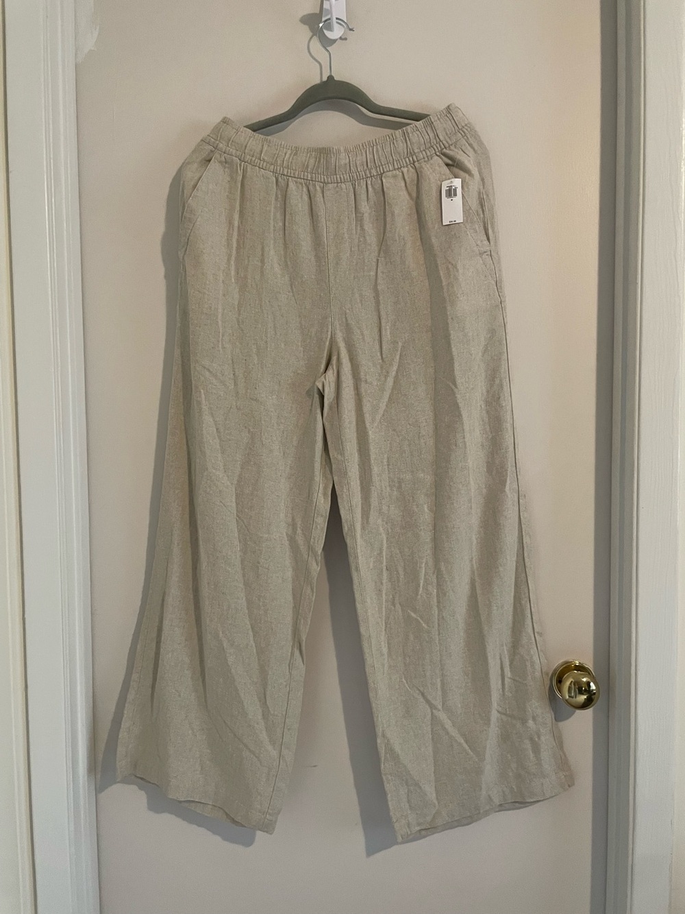 Old Navy Linen-Blend Wide Leg Pants NWT, Size Medium